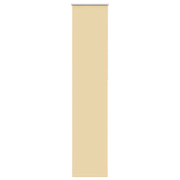 vidaXL Store occultant beige 55x230cm Largeur du tissu 50,7 cm Polyester