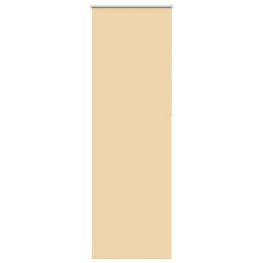 vidaXL Store occultant beige 75x230 cm Largeur du tissu 70,7 cm Polyester
