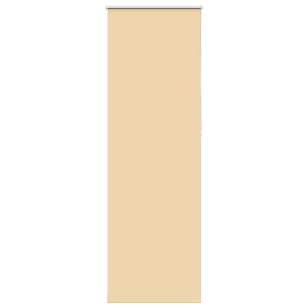 vidaXL Store occultant beige 85x230cm Largeur de tissu 80,7 cm Polyester