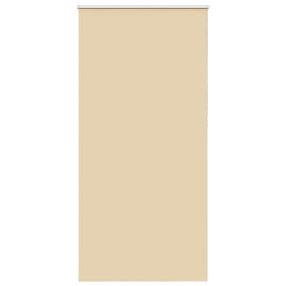 vidaXL Verdunkelungsrollo Beige 90x230cm Stoffbreite 85,7 cm Polyester