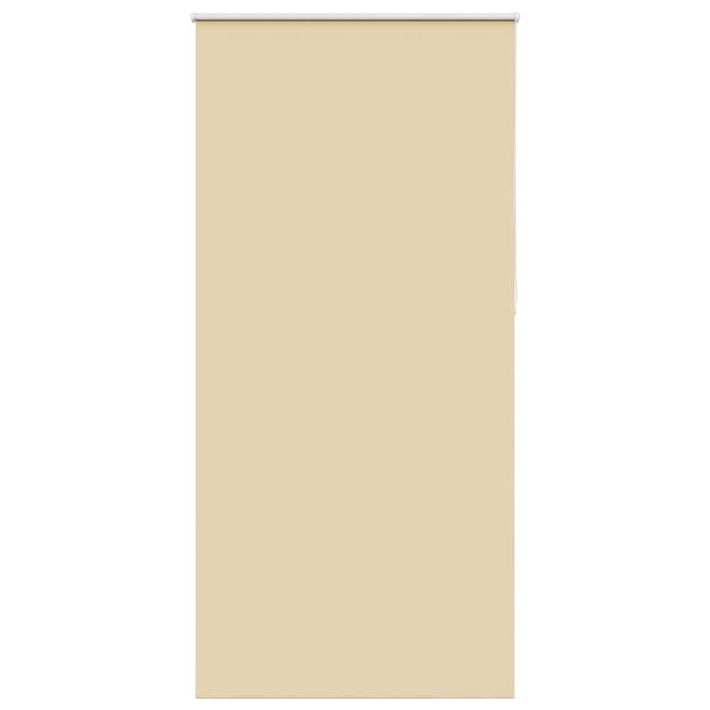 vidaXL Verdunkelungsrollo Beige 100x230cm Stoffbreite 95,7cm Polyester