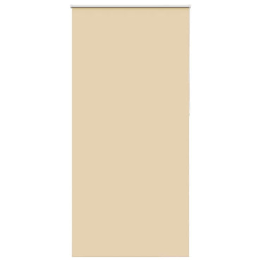 vidaXL Verdunkelungsrollo Beige 115x230 cm Stoffbreite 110,7 cm