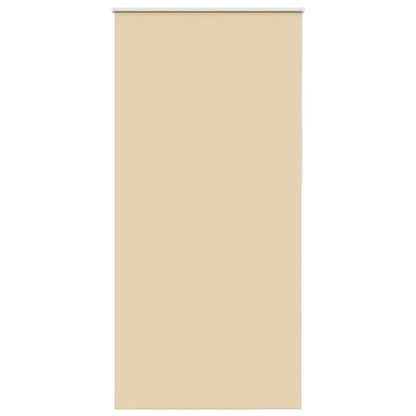 vidaXL Verdunkelungsrollo Beige 115x230 cm Stoffbreite 110,7 cm