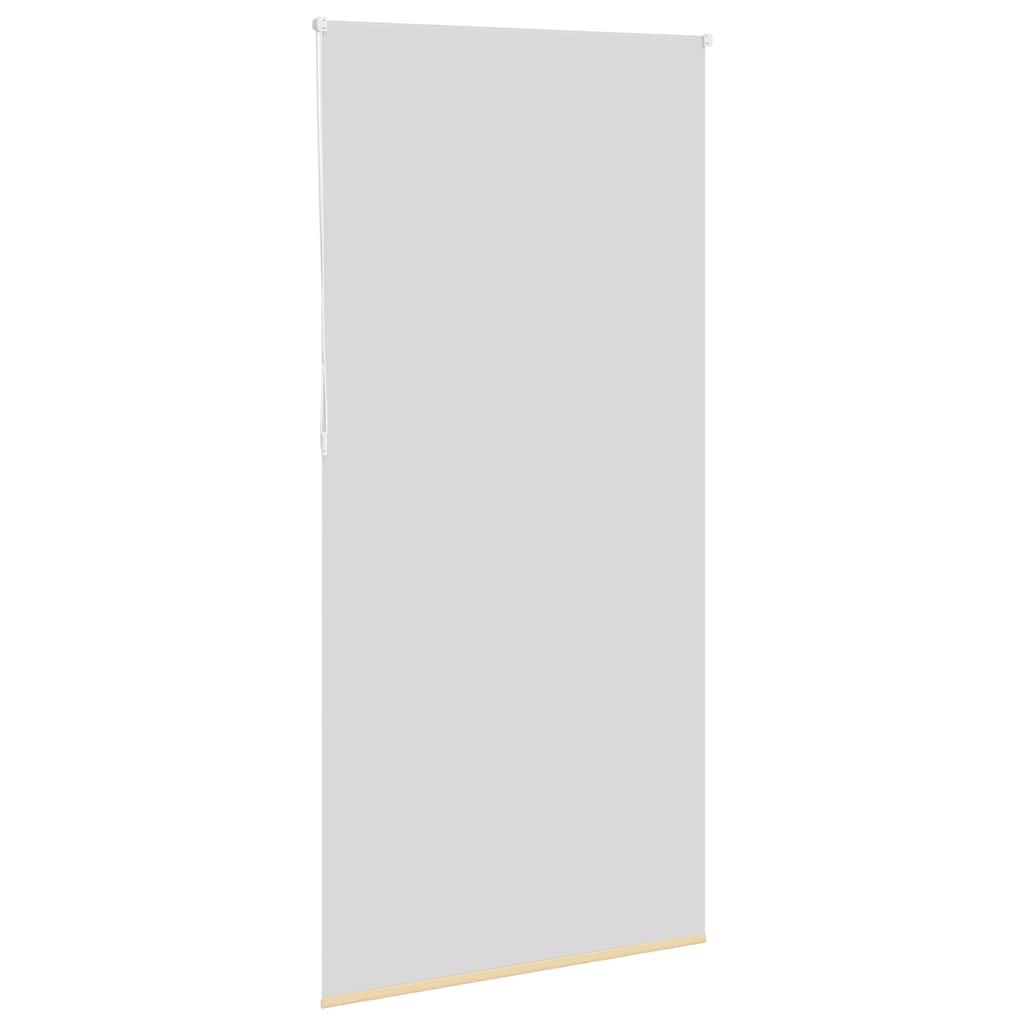vidaXL Verdunkelungsrollo Beige 115x230 cm Stoffbreite 110,7 cm