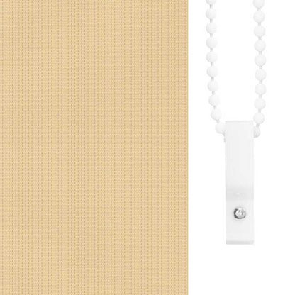 vidaXL Verdunkelungsrollo Beige 135x230 cm Stoffbreite 131,6 cm