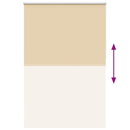 vidaXL Store occultant beige 150x230 cm largeur du tissu 146,6 cm