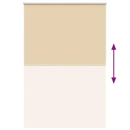 vidaXL Verdunkelungsrollo Beige 160x230 cm Stoffbreite 156,6 cm