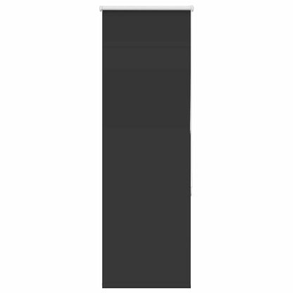 vidaXL Verdunkelungsrollo Schwarz 60x130 cm Stoffbreite 55,7 cm
