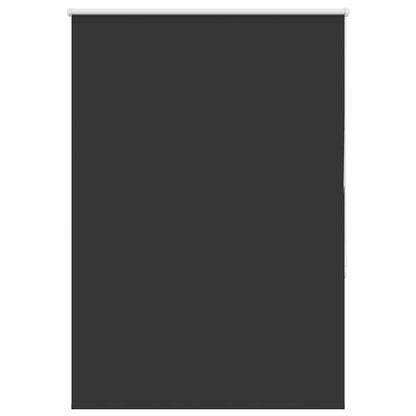 vidaXL Verdunkelungsrollo Schwarz 100x130 cm Stoffbreite 95,7cm