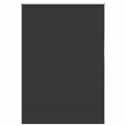vidaXL Verdunkelungsrollo Schwarz 115x130 cm Stoffbreite 110,7 cm