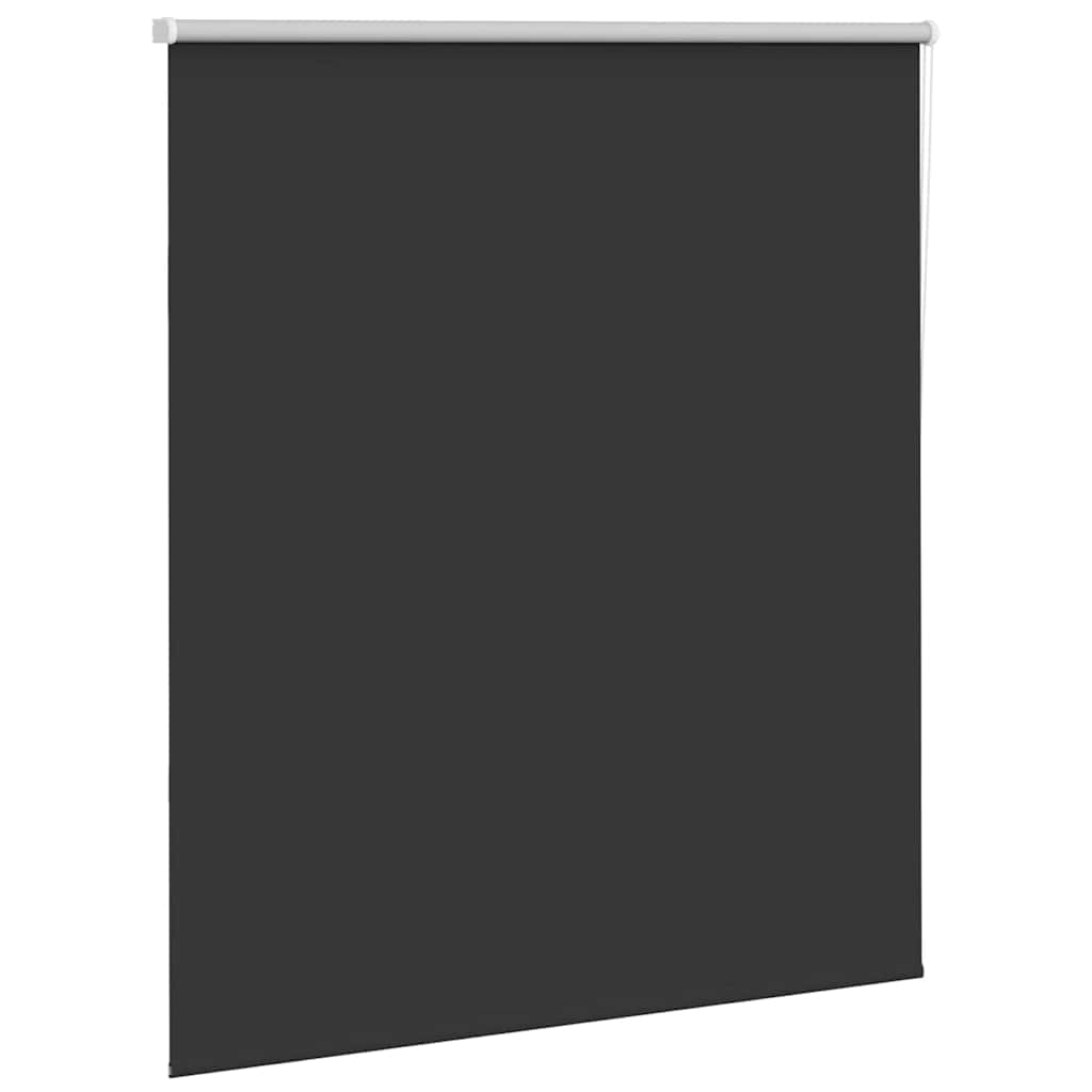 vidaXL Verdunkelungsrollo Schwarz 135x130 cm Stoffbreite 131,6 cm