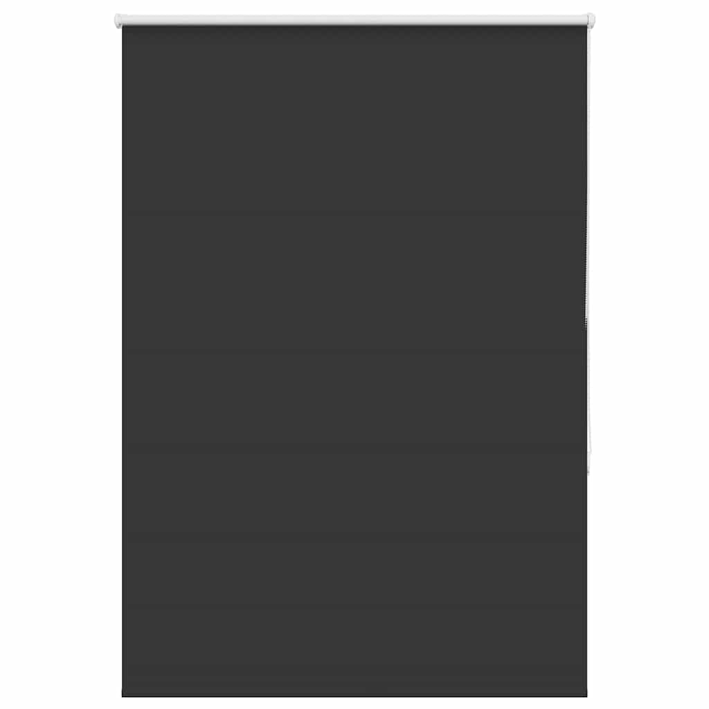 vidaXL Verdunkelungsrollo Schwarz 95x150 cm Stoffbreite 90,7 cm