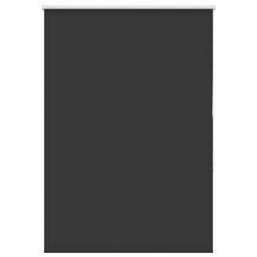 vidaXL Verdunkelungsrollo Schwarz 105x150 cm Stoffbreite 100,7 cm