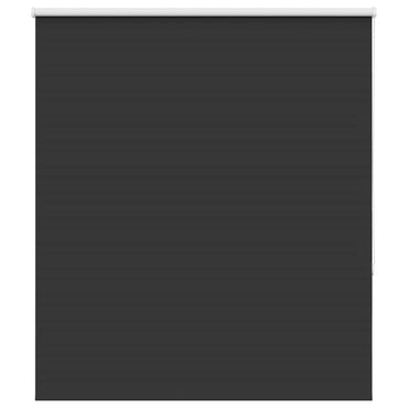 vidaXL Verdunkelungsrollo Schwarz 130x150 cm Stoffbreite 126,6 cm