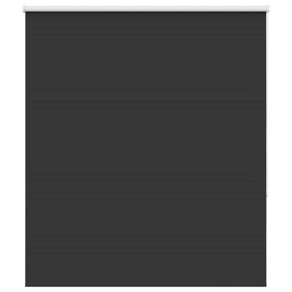 vidaXL Verdunkelungsrollo Schwarz 130x150 cm Stoffbreite 126,6 cm