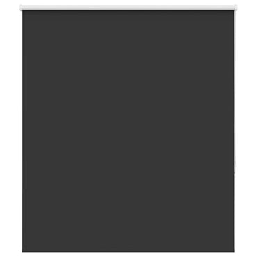vidaXL Verdunkelungsrollo Schwarz 140x150 cm Stoffbreite 136,6 cm