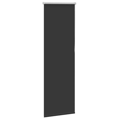 vidaXL Verdunkelungsrollo Schwarz 55x175 cm Stoffbreite 50,7 cm