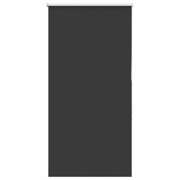 vidaXL Verdunkelungsrollo Schwarz 80x175 cm Stoffbreite 75,7 cm
