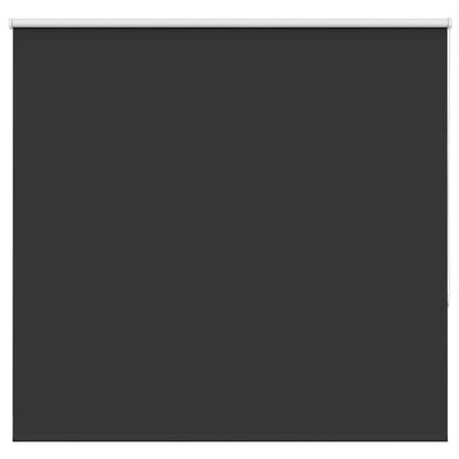 vidaXL Verdunkelungsrollo Schwarz 155x175 cm Stoffbreite 151,6 cm