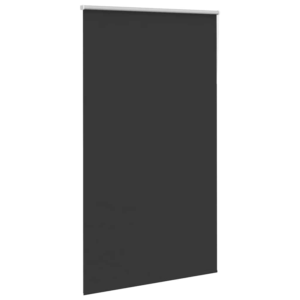 Verdunkelungsrollo Schwarz 140x210 cm Stoffbreite 136,6 cm