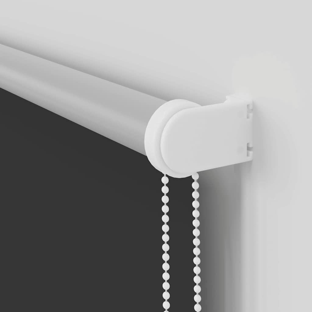 Verdunkelungsrollo Schwarz 140x210 cm Stoffbreite 136,6 cm