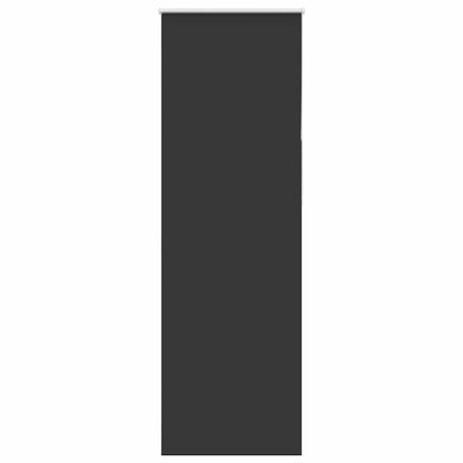 vidaXL Verdunkelungsrollo Schwarz 75x230 cm Stoffbreite 70,7 cm