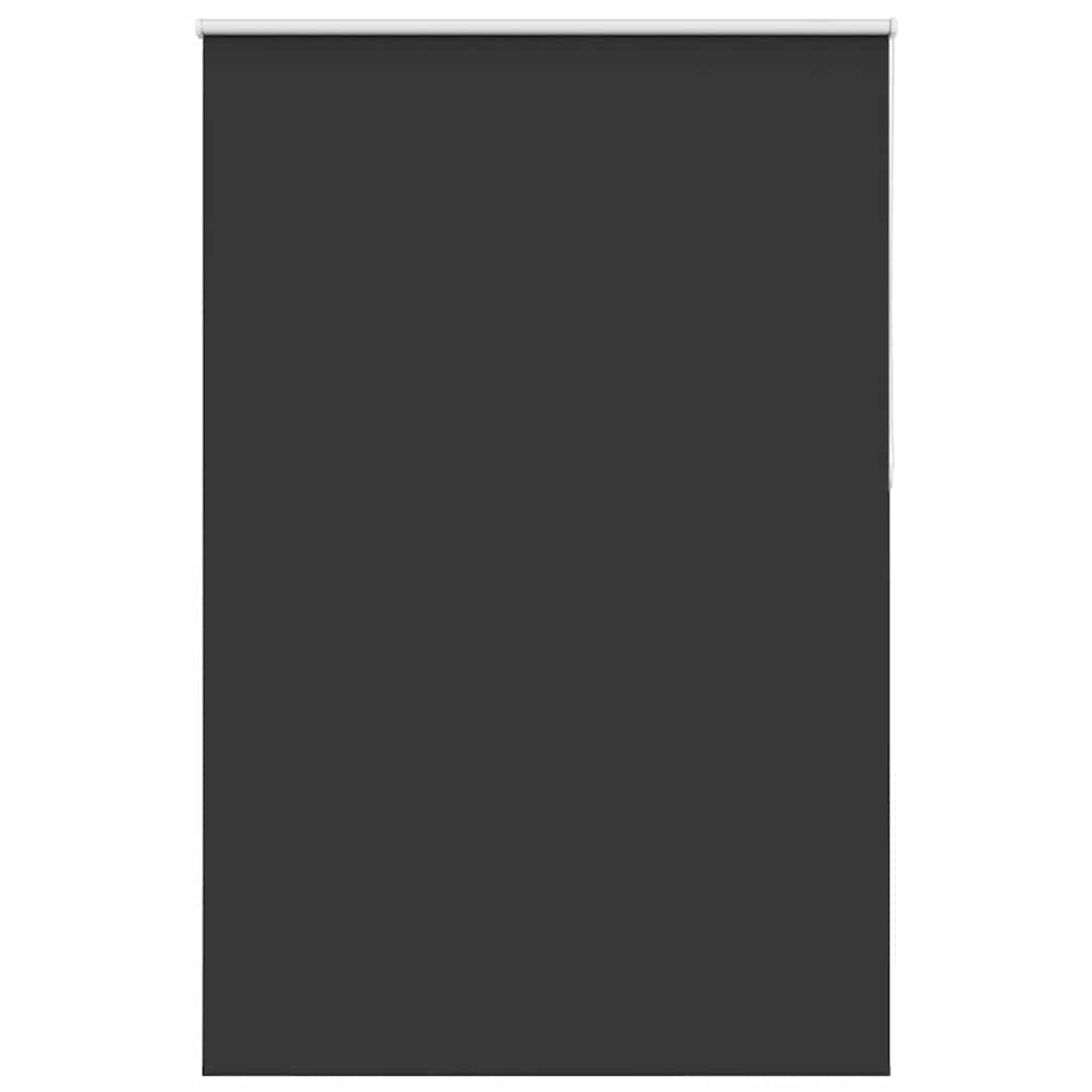 vidaXL Verdunkelungsrollo Schwarz 155x230 cm Stoffbreite 151,6 cm