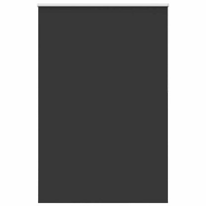 vidaXL Verdunkelungsrollo Schwarz 155x230 cm Stoffbreite 151,6 cm
