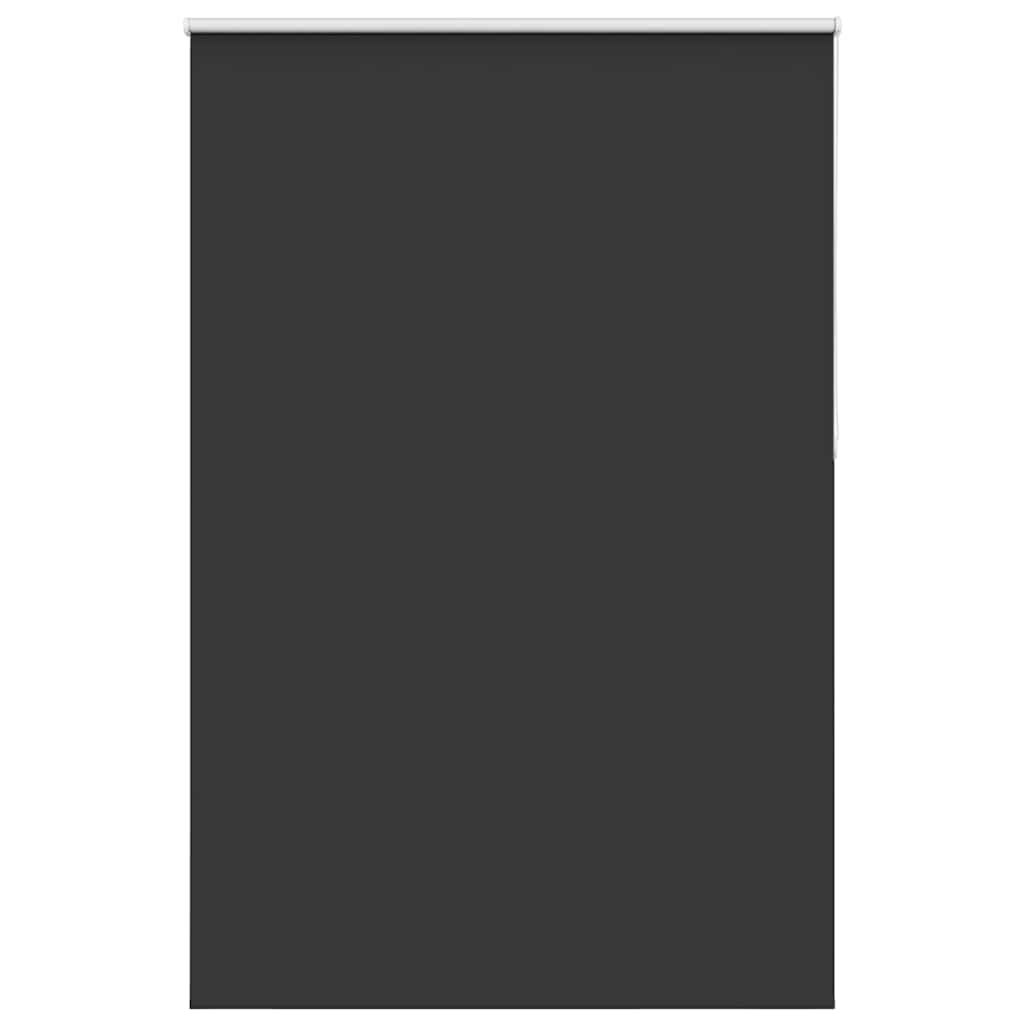 vidaXL Verdunkelungsrollo Schwarz 160x230 cm Stoffbreite 156,6 cm