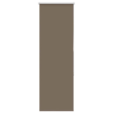 vidaXL Verdunkelungsrollo Kaffeebraun 40x130cm Stoffbreite 35,7 cm