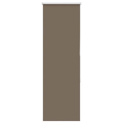 vidaXL Verdunkelungsrollo Kaffeebraun 40x130cm Stoffbreite 35,7 cm