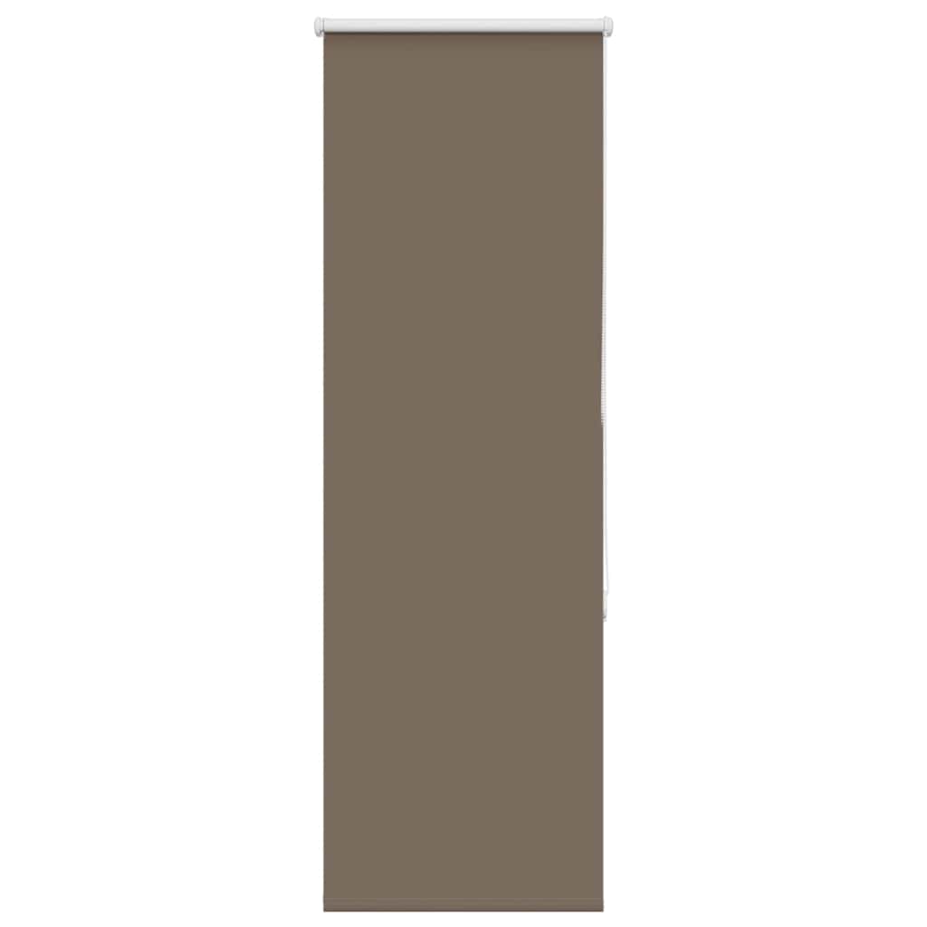 vidaXL Verdunkelungsrollo Kaffeebraun 50x130cm Stoffbreite 45,7 cm