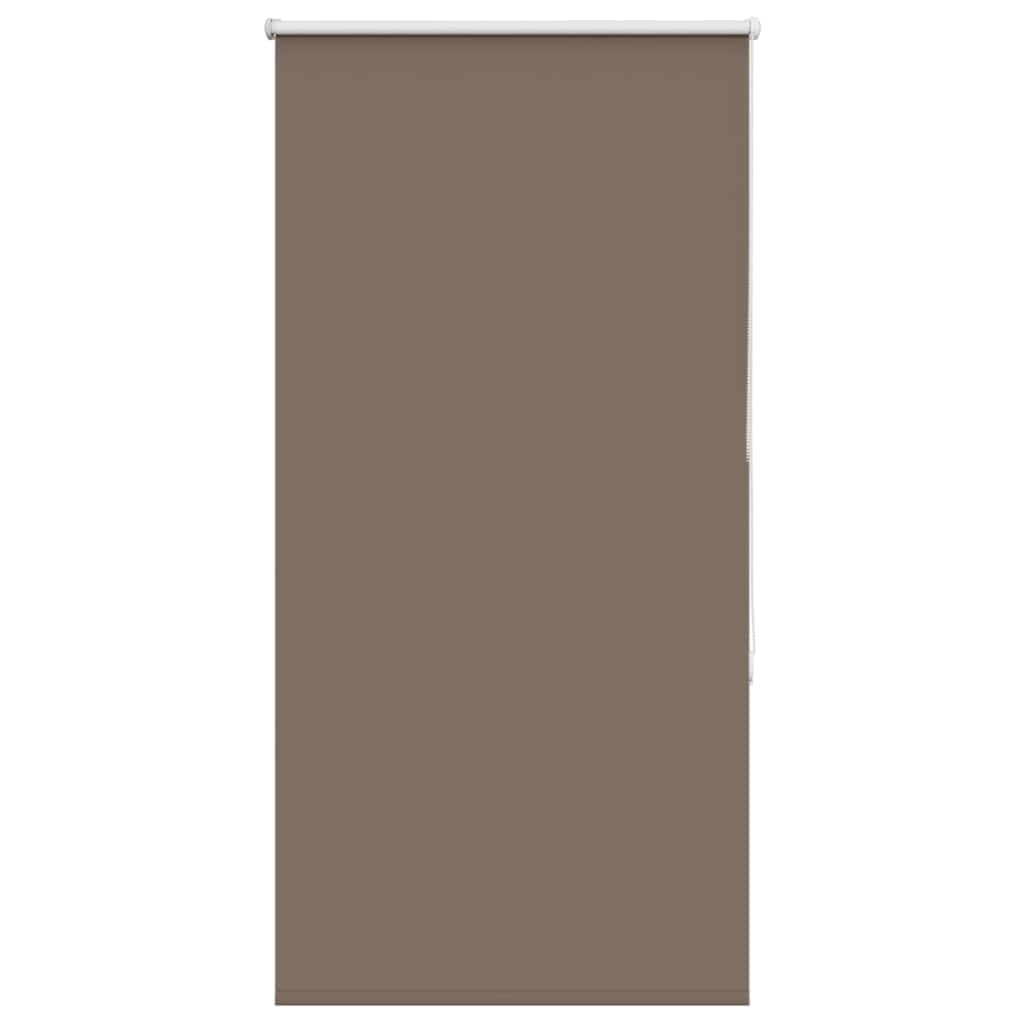 vidaXL Verdunkelungsrollo Kaffeebraun 80x130cm Stoffbreite 75,7 cm