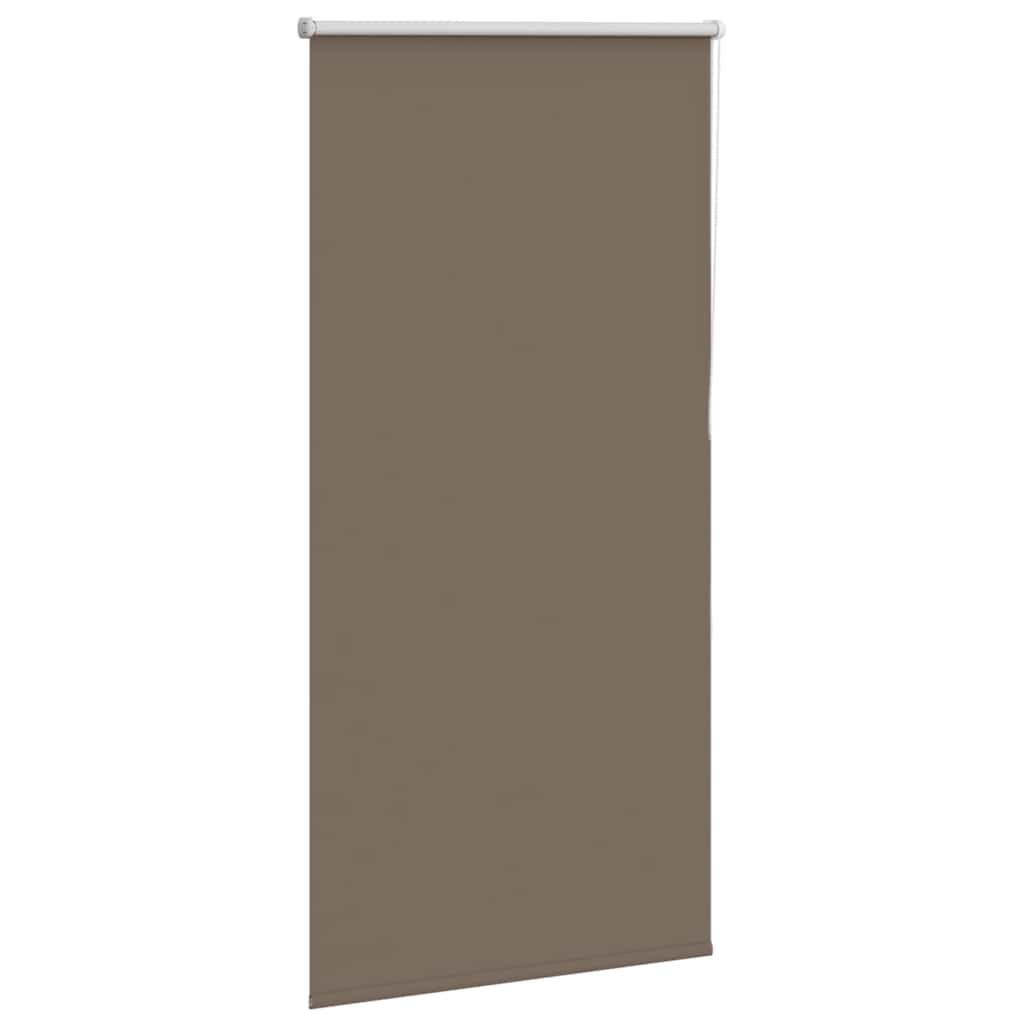 vidaXL Verdunkelungsrollo Kaffeebraun 80x130cm Stoffbreite 75,7 cm