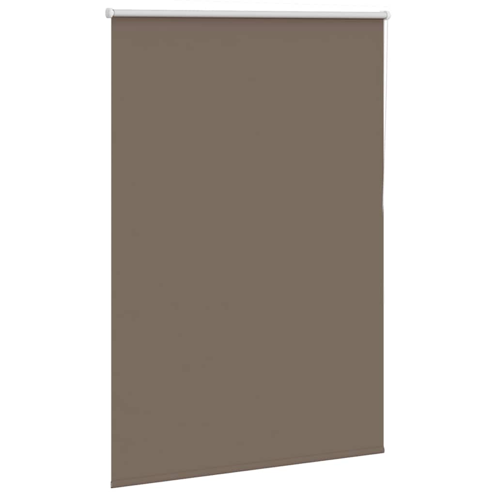 vidaXL Verdunkelungsrollo Kaffeebraun 95x130cm Stoffbreite 90,7 cm