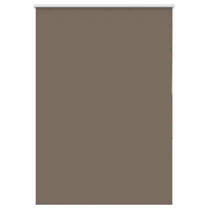 vidaXL Verdunkelungsrollo Kaffeebraun 105x130cm Stoffbreite 100,7cm