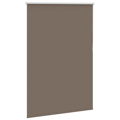 vidaXL Verdunkelungsrollo Kaffeebraun 105x130cm Stoffbreite 100,7cm