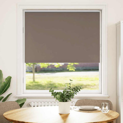 vidaXL Verdunkelungsrollo Kaffeebraun 105x130cm Stoffbreite 100,7cm