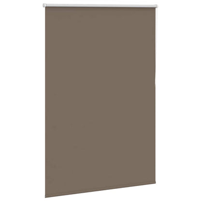 vidaXL Verdunkelungsrollo Kaffeebraun 115x130cm Stoffbreite 110,7cm