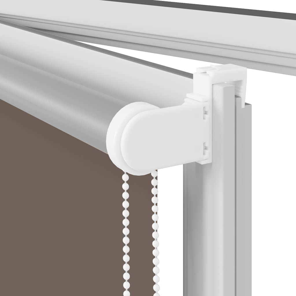 vidaXL Store occultant marron café 120x130cm Largeur de tissu 116,6cm
