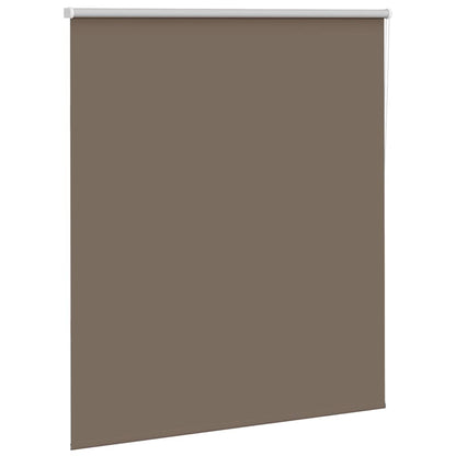 vidaXL Store occultant marron café 125x130 cm Largeur du tissu 121,6 cm