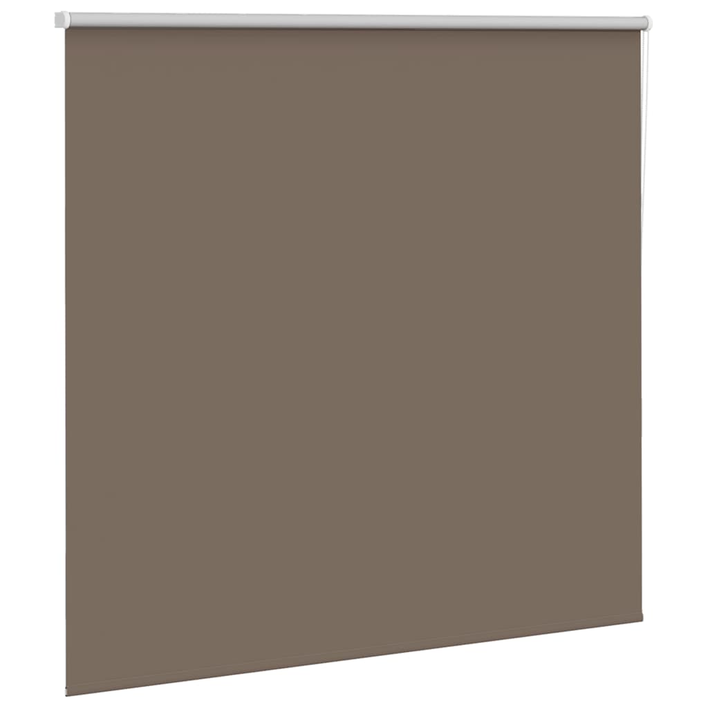 vidaXL Verdunkelungsrollo Kaffeebraun 165x130cm Stoffbreite 161,6cm