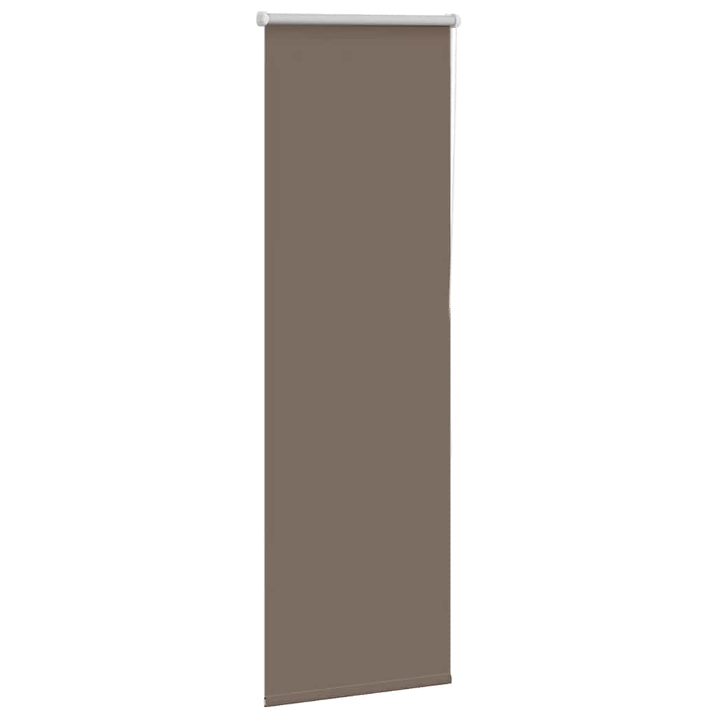vidaXL Verdunkelungsrollo Kaffeebraun 40x150cm Stoffbreite 35,7 cm