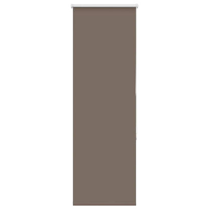 vidaXL Store occultant marron café 55x150cm Largeur de tissu 50,7 cm