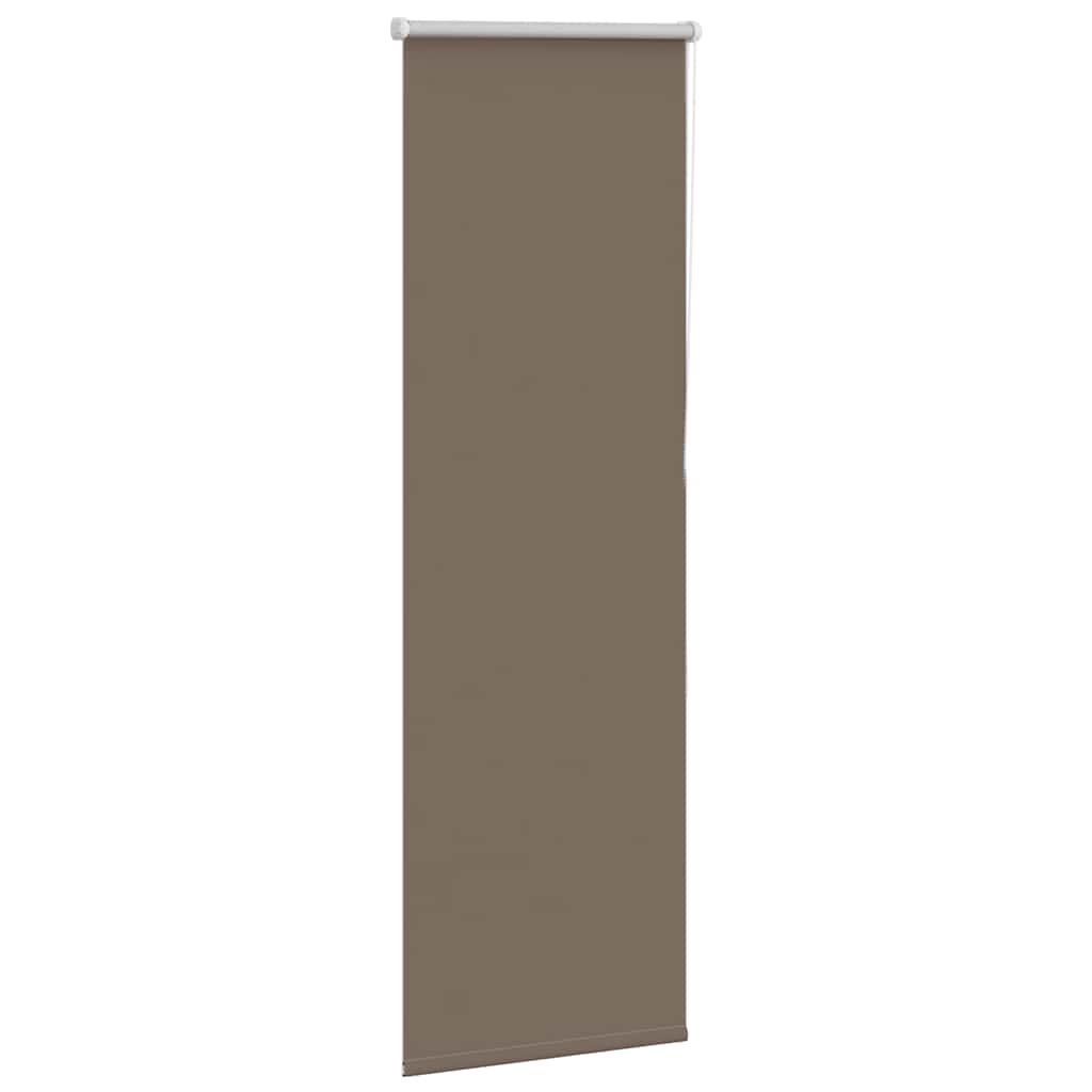 vidaXL Store occultant marron café 55x150cm Largeur de tissu 50,7 cm