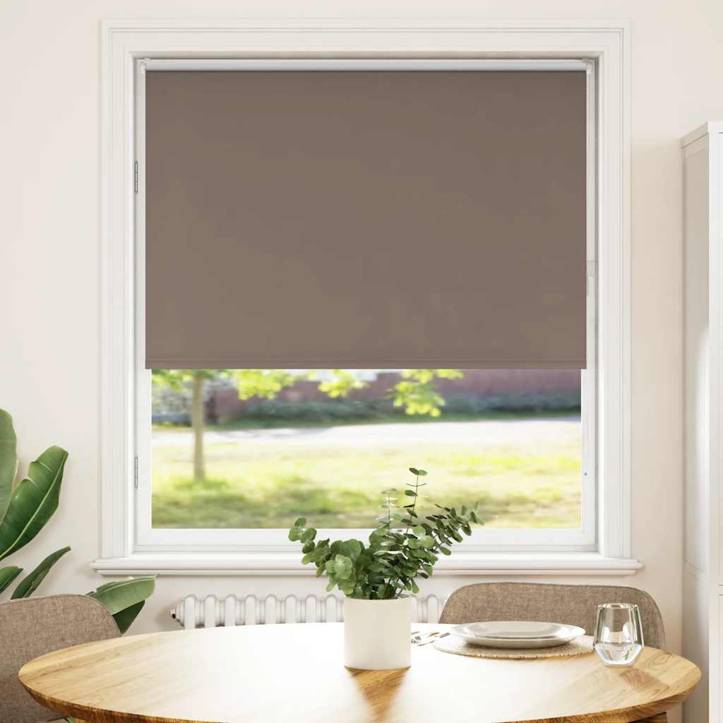 vidaXL Store occultant marron café 90x150cm Largeur de tissu 85,7 cm
