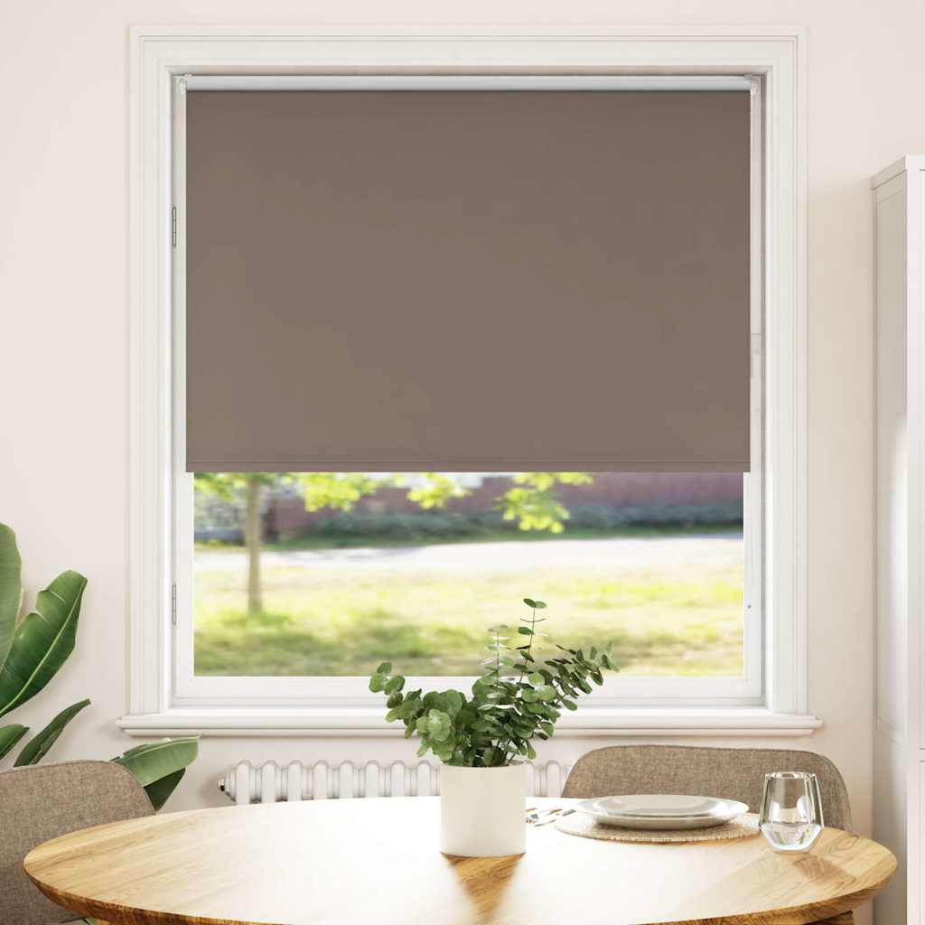 vidaXL Store occultant marron café 105x150 cm Largeur du tissu 100,7 cm