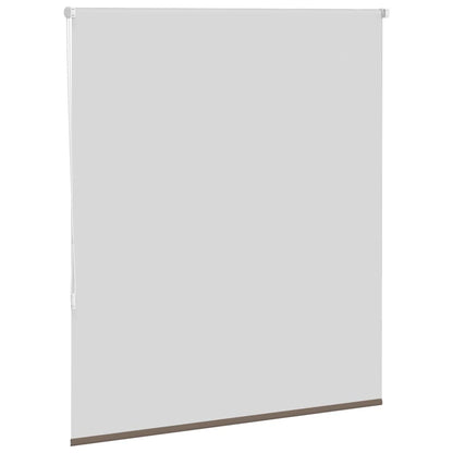 vidaXL Store occultant marron café 125x150 cm Largeur du tissu 121,6 cm