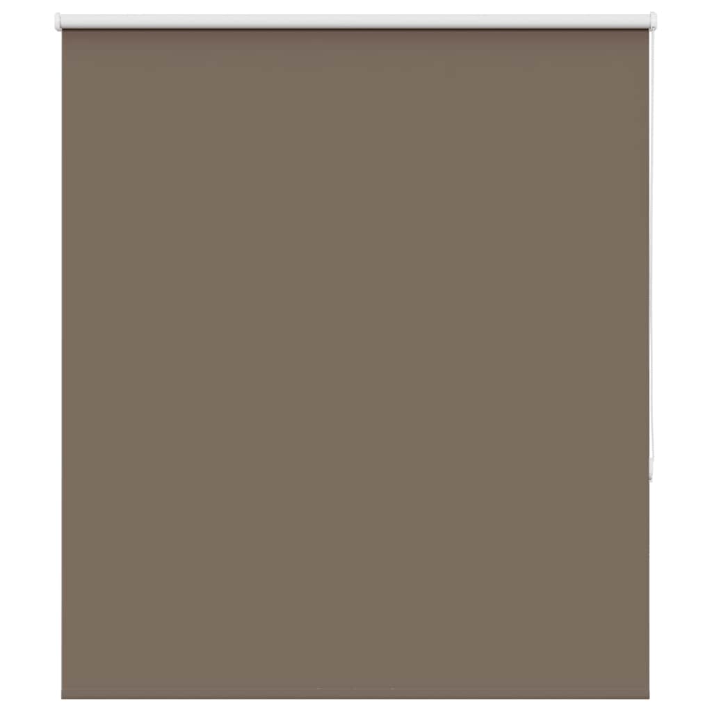 vidaXL Verdunkelungsrollo Kaffeebraun 140x150 cm Stoffbreite 136,6 cm
