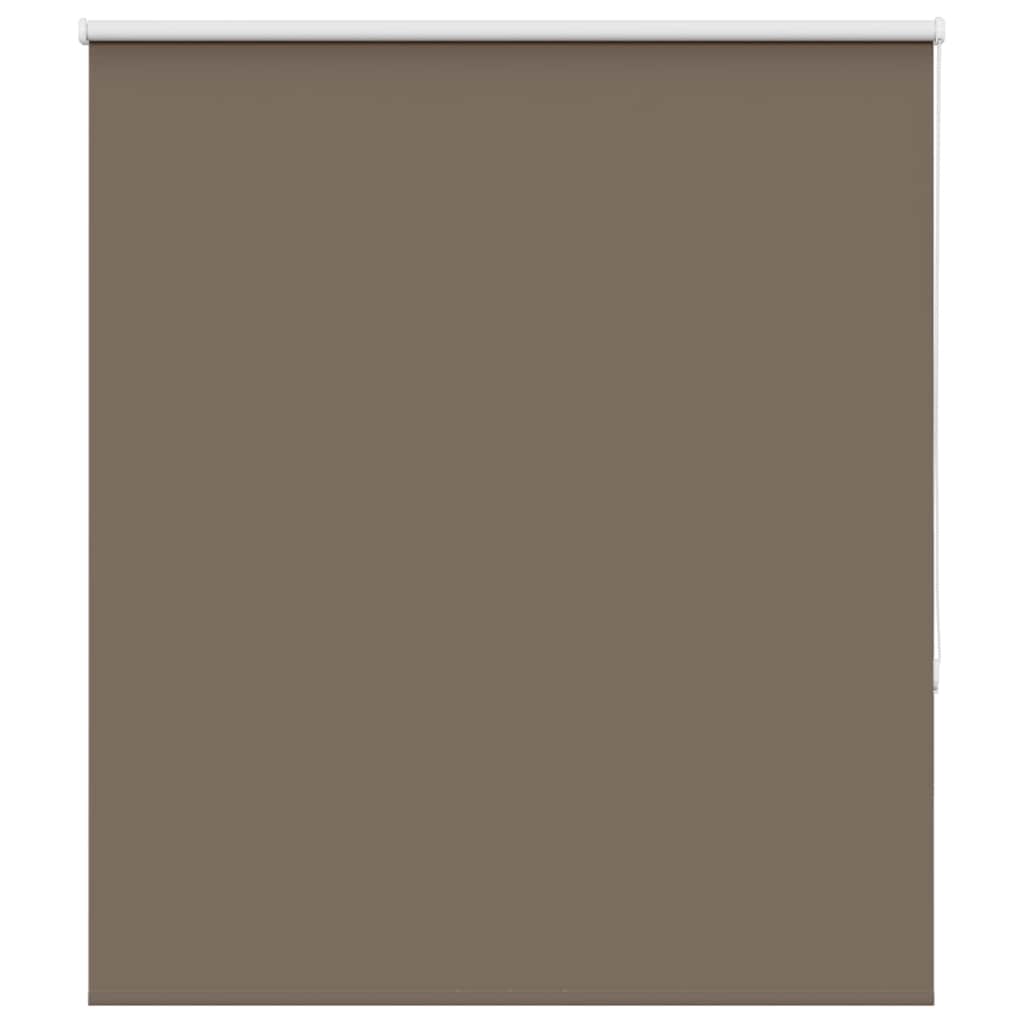 vidaXL Verdunkelungsrollo Kaffeebraun 130x175 cm Stoffbreite 126,6 cm